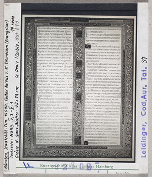 Vorschaubild München, Bayerische Staatsbibliothek: CLM 14000, fol. 19r 